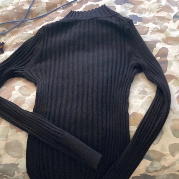 Loft Ribbed Turtleneck - Picture 1 of 2
